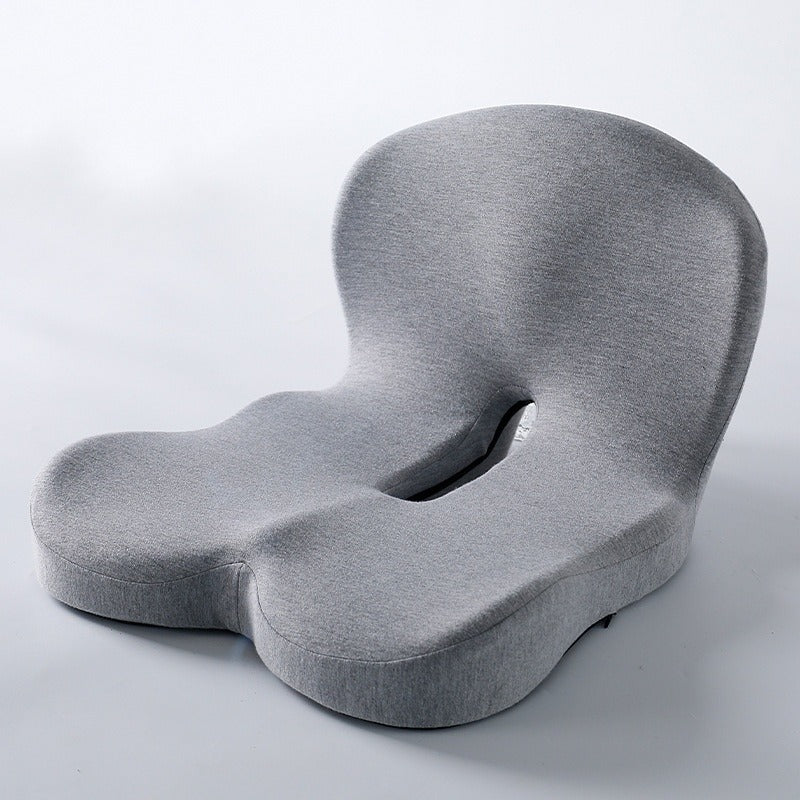 Memory Foam Lumbar Backrest Cushion – Office & Car Support
