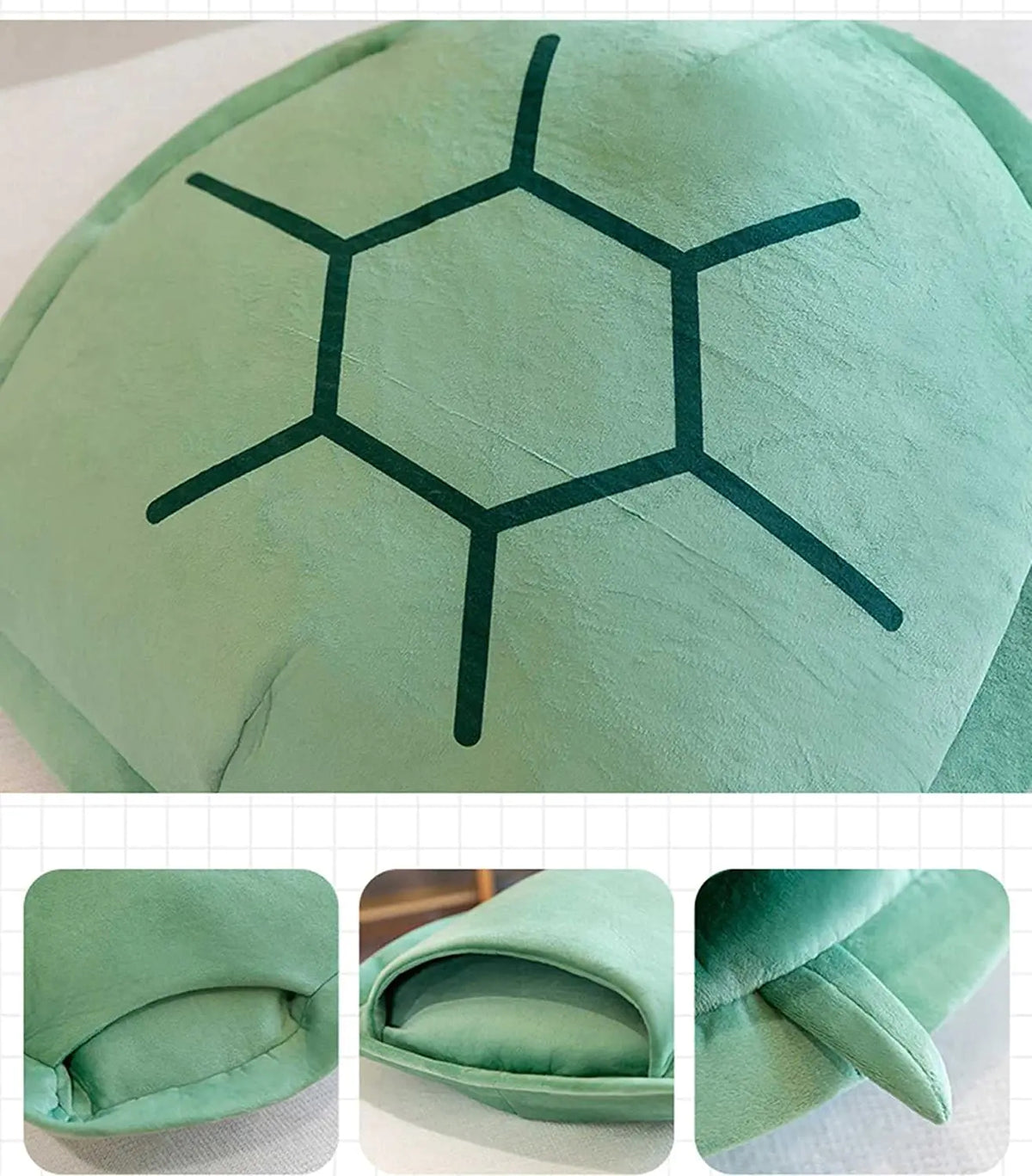 green-wearable-turtle-shell-pillows