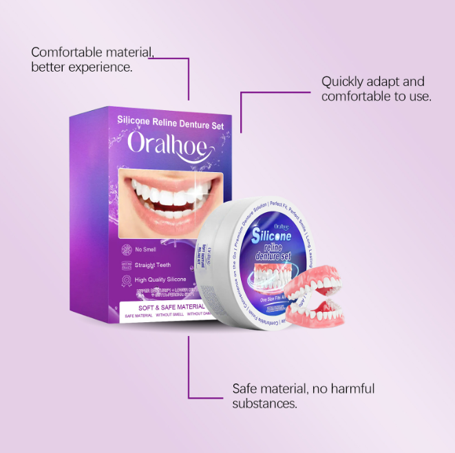 Natural-Looking Snap-On Veneers & Dentures