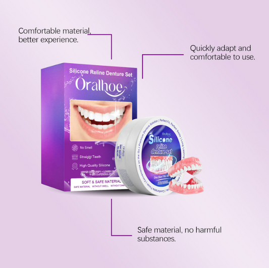 Natural-Looking Snap-On Veneers & Dentures