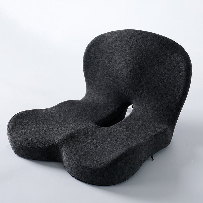 Memory Foam Lumbar Backrest Cushion – Office & Car Support