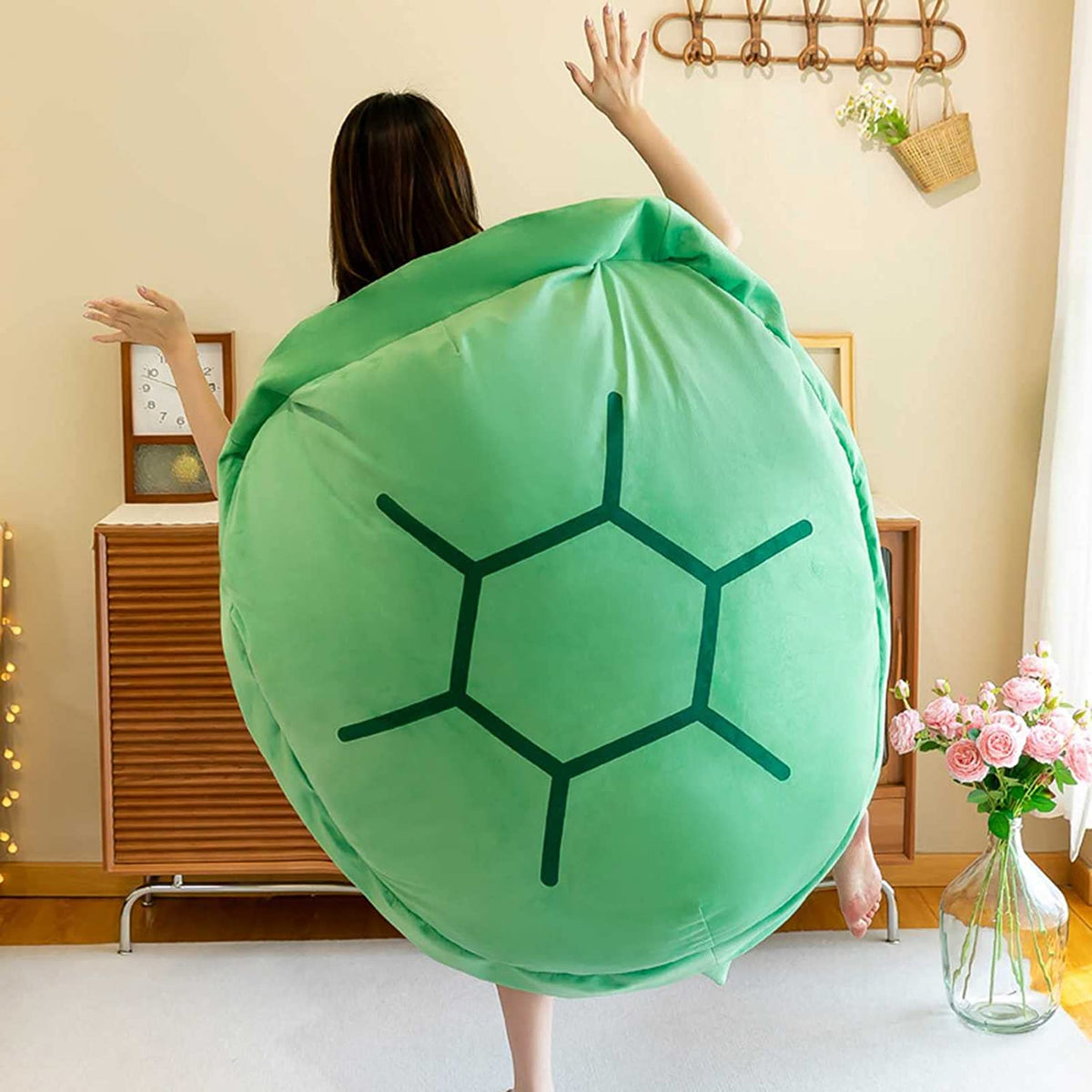 green-wearable-turtle-shell-pillows