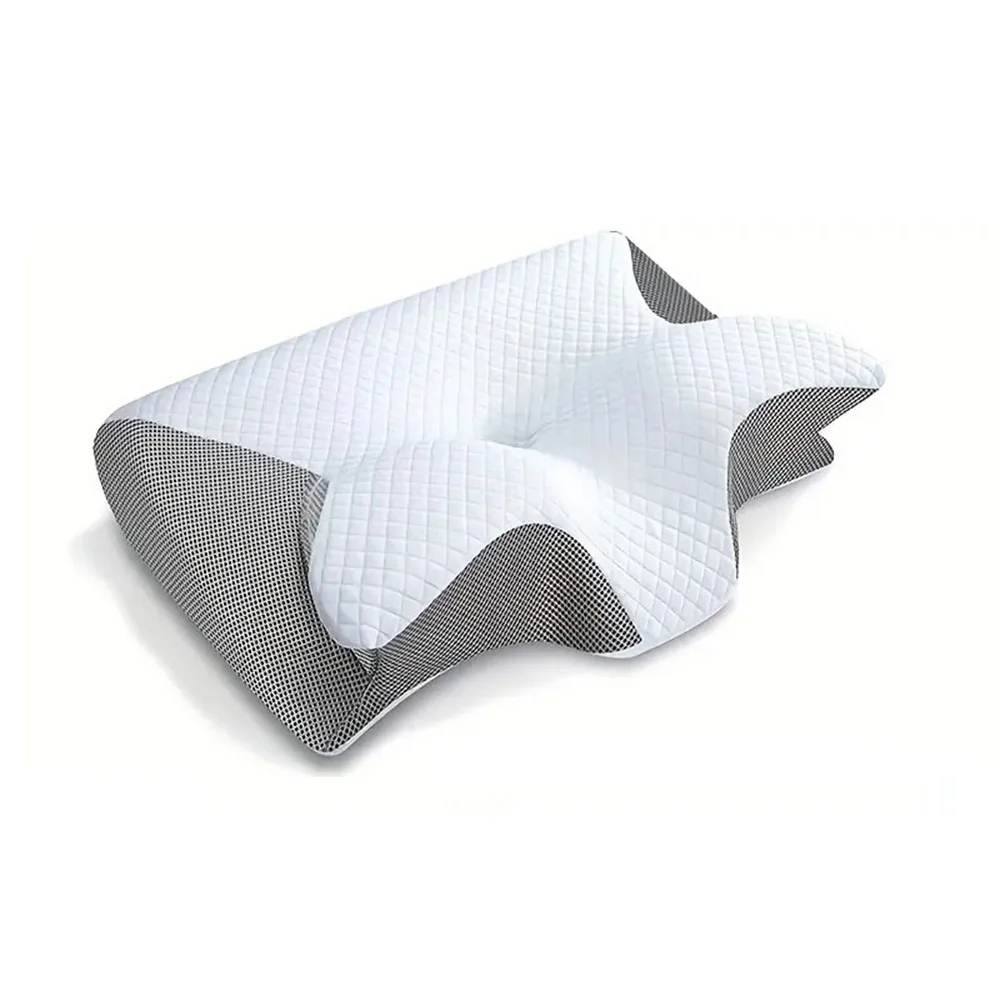Memory Foam Cervical Neck Pillow – Ergonomic Pain Relief