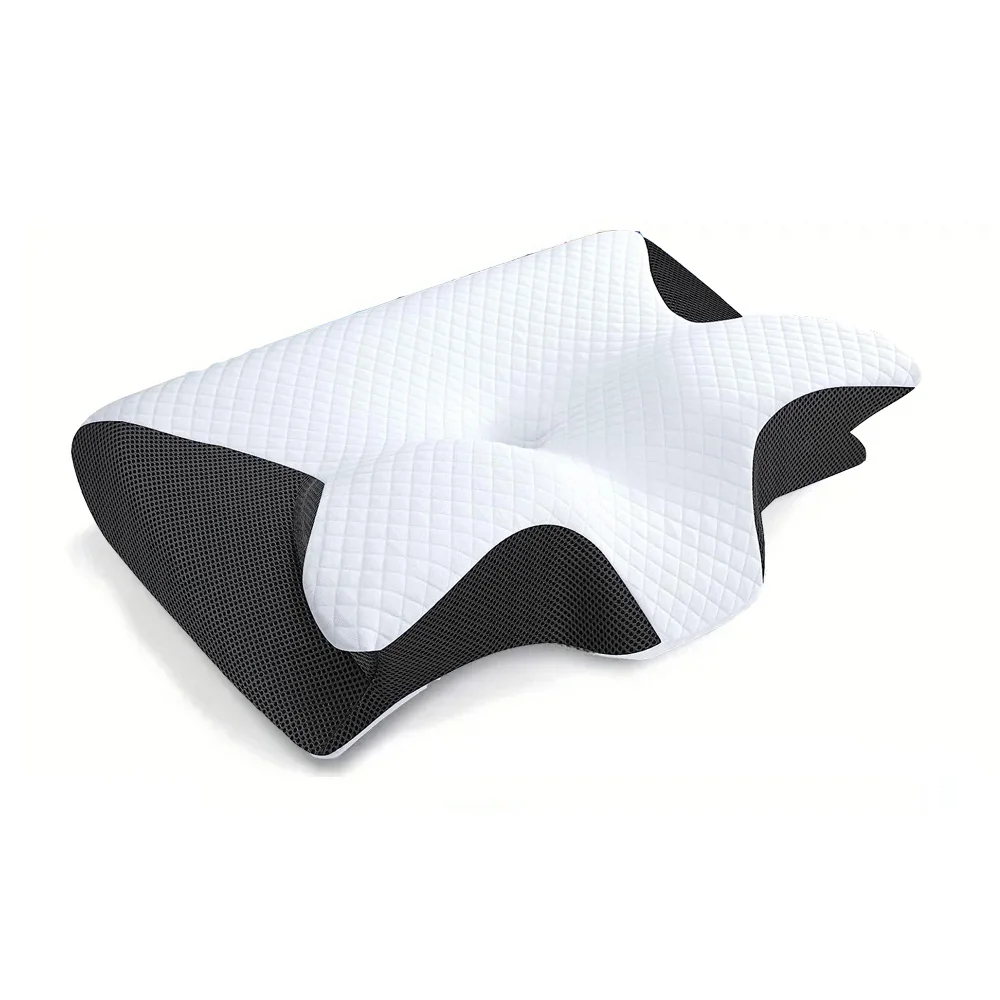 Memory Foam Cervical Neck Pillow – Ergonomic Pain Relief