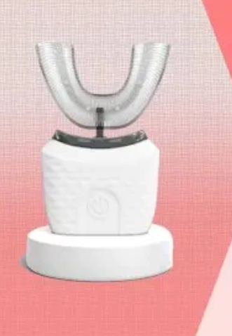 U-Shaped Ultrasonic Electric Toothbrush – 360° Auto Cleaning