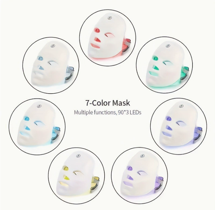 LED Light Therapy Face Mask – Skin Rejuvenation & Anti-Ageing